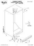 Diagram for 01 - Cabinet Parts