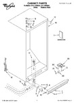 Diagram for 01 - Cabinet Parts