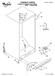 Diagram for 01 - Cabinet Parts