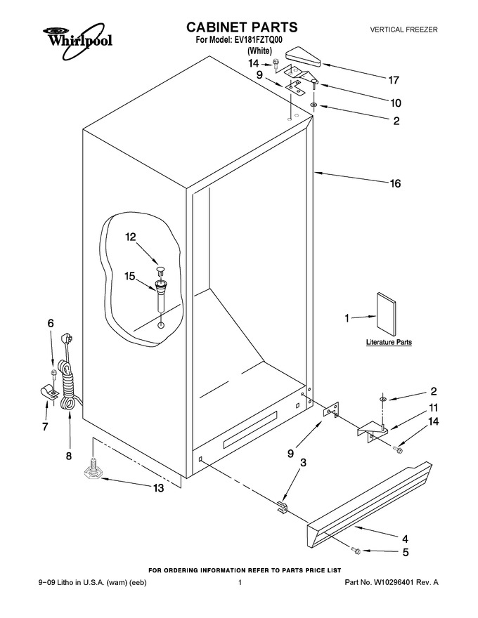 Diagram for EV181FZTQ00