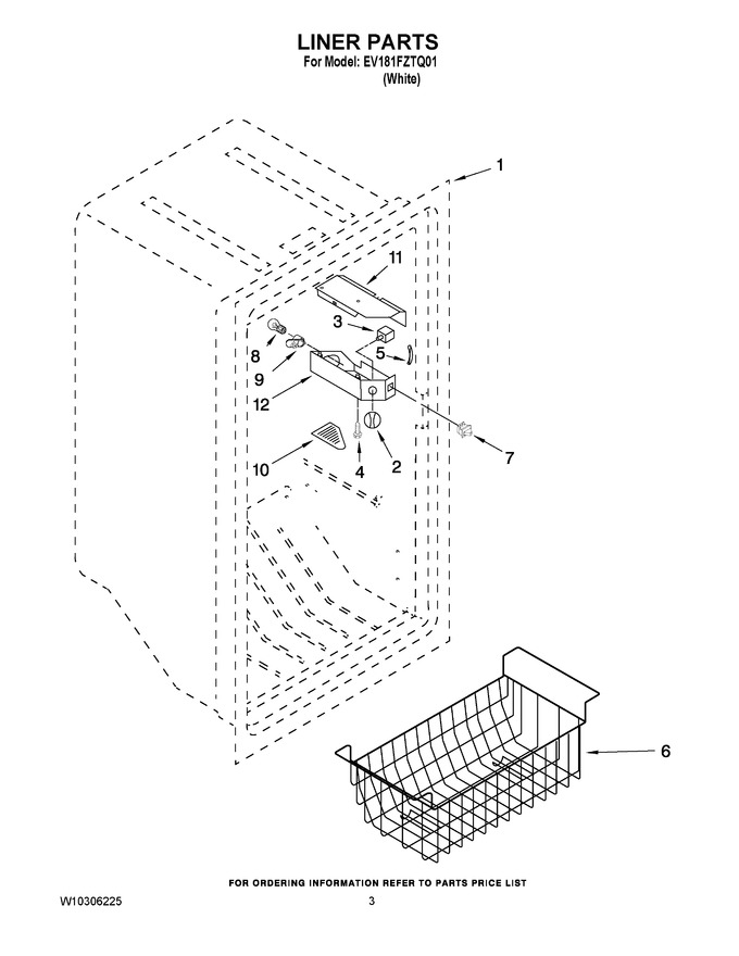 Diagram for EV181FZTQ01