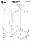 Diagram for 01 - Cabinet Parts