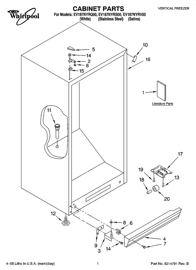 Diagram for EV187NYRS00