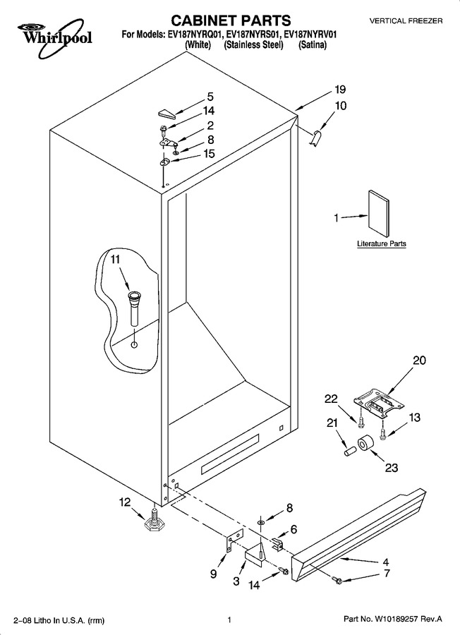 Diagram for EV187NYRV01