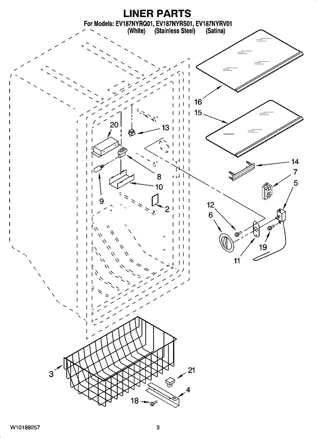 Diagram for EV187NYRQ01