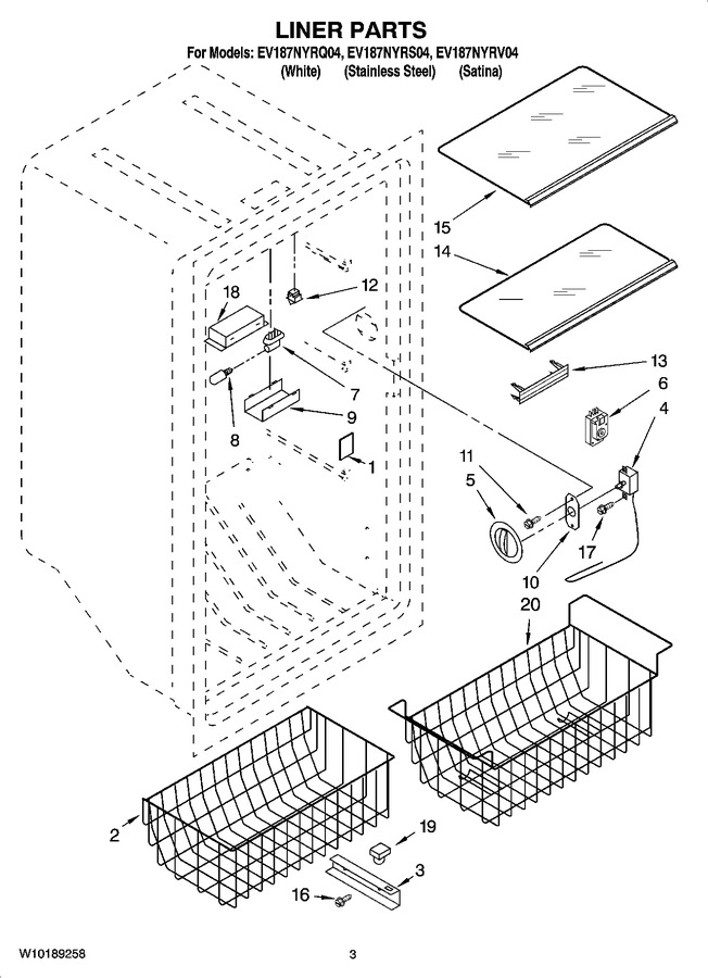 Diagram for EV187NYRV04