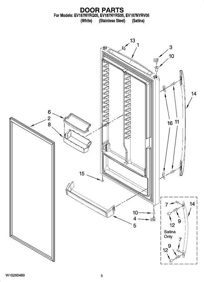 Diagram for EV187NYRV05