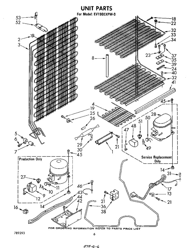 Diagram for EV190EXPW0