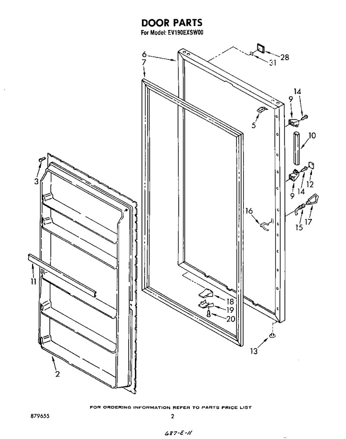 Diagram for EV190EXSW00