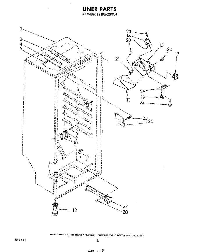 Diagram for EV190FXSW00