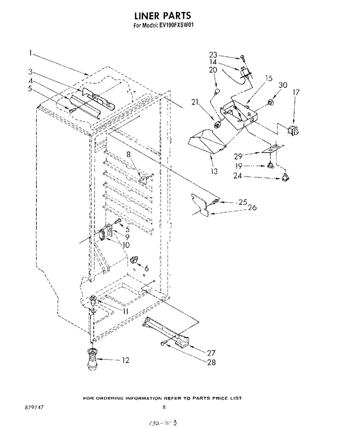 Diagram for EV190FXSW01