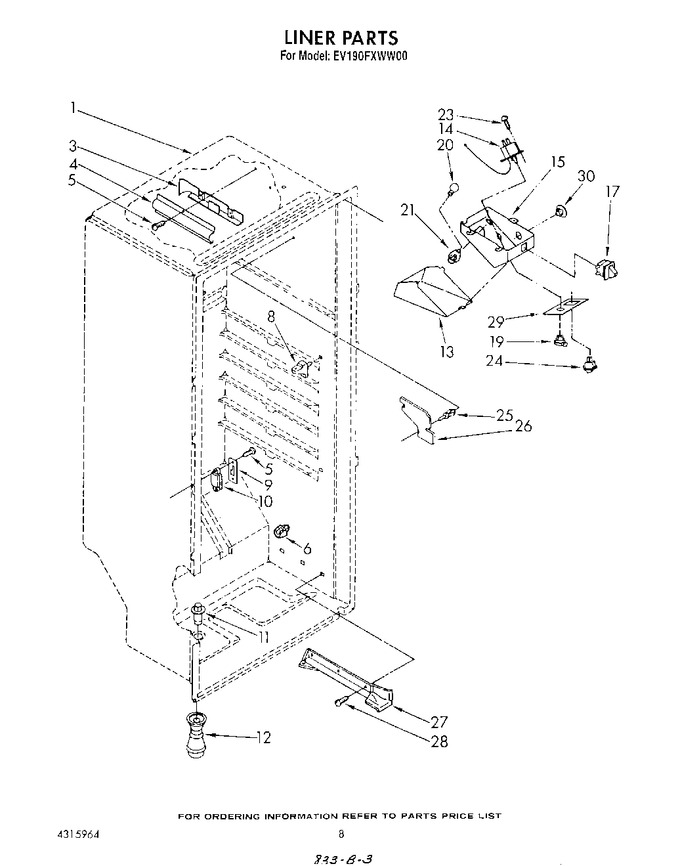 Diagram for EV190FXWN00