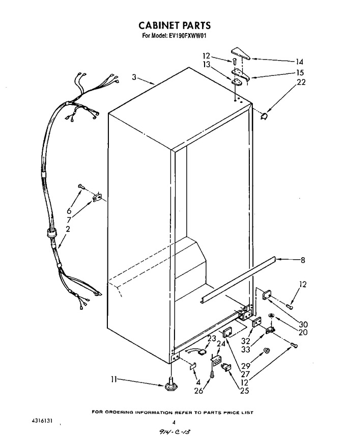 Diagram for EV190FXWW01