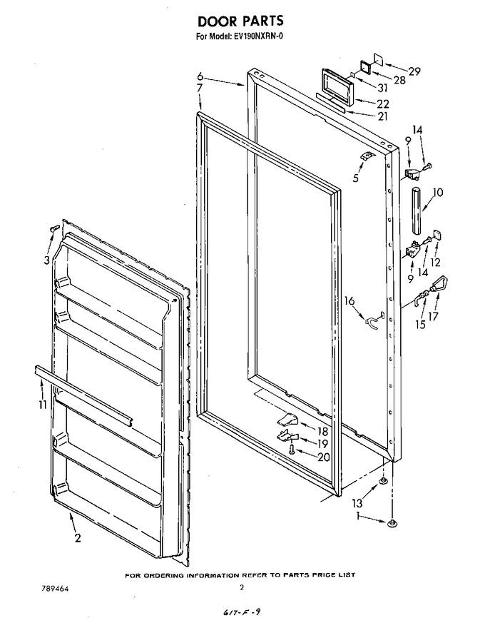 Diagram for EV190NXRN0