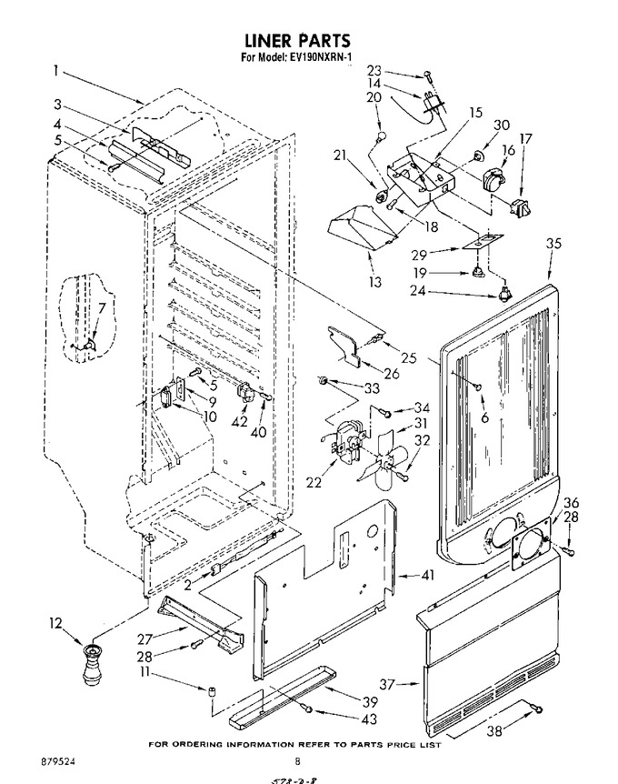 Diagram for EV190NXRW1