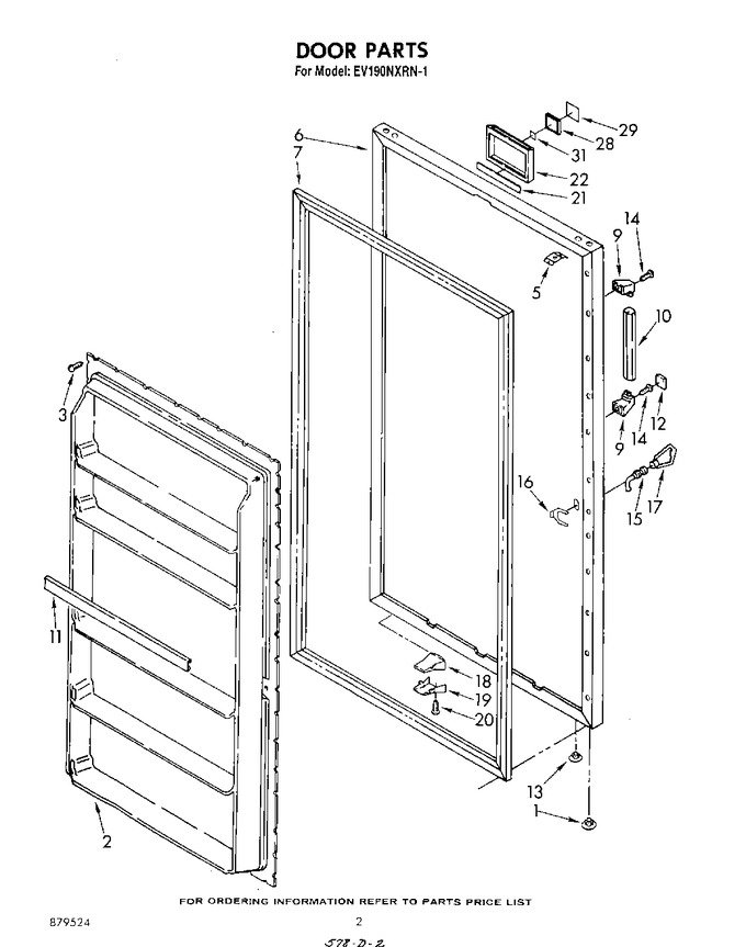 Diagram for EV190NXRN1