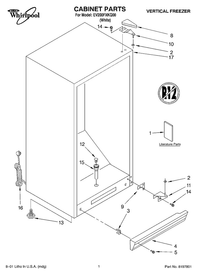 Diagram for EV200FXKQ00