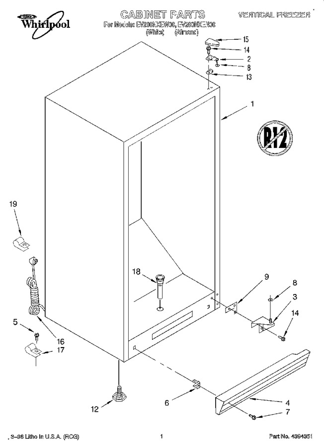 Diagram for EV200NXEN00