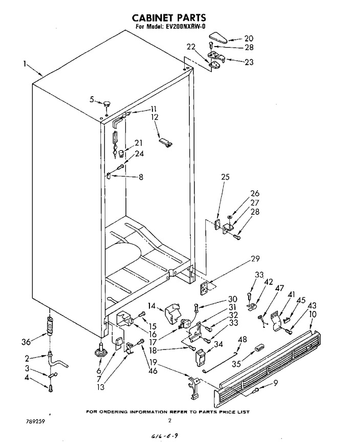 Diagram for EV200NXRW0