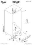 Diagram for 01 - Cabinet Parts