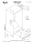 Diagram for 01 - Cabinet Parts