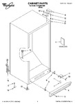 Diagram for 01 - Cabinet Parts