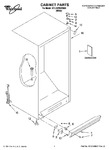 Diagram for 01 - Cabinet Parts