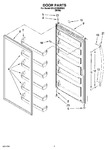 Diagram for 04 - Door Parts, Optional Parts (not Included)