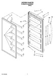 Diagram for 04 - Door Parts, Optional Parts (not Included)