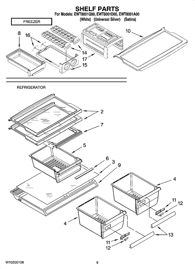 Diagram for EWT8001Q00