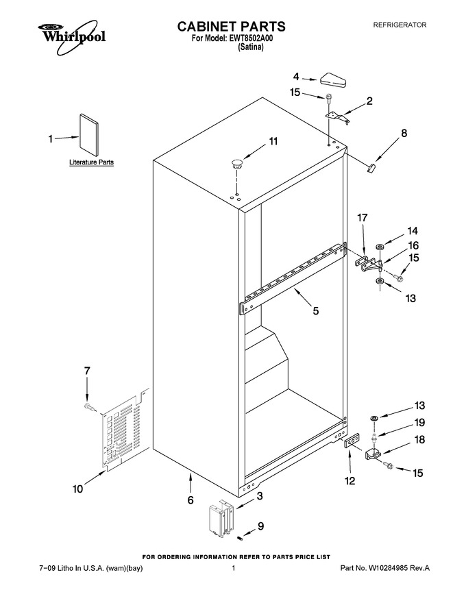 Diagram for EWT8502A00