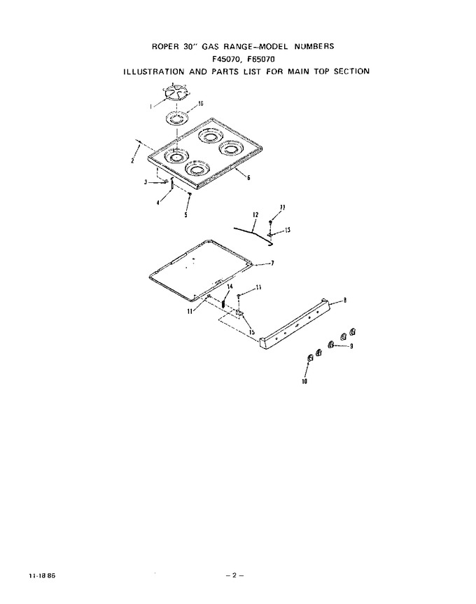 Diagram for F6507W0