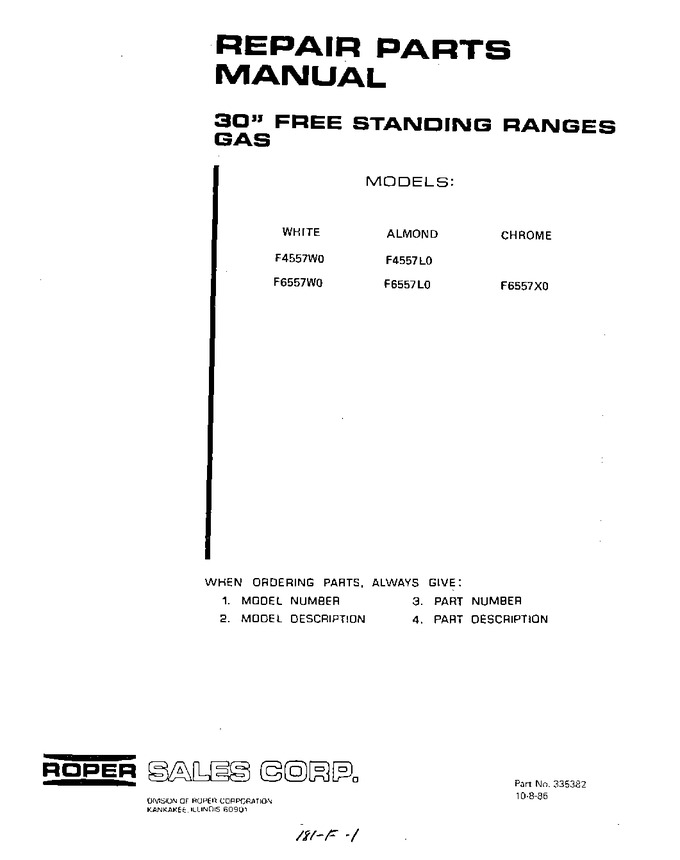 Diagram for F4557W0