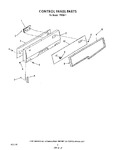 Diagram for 02 - Control Panel , Lit/optional