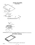 Diagram for 05 - Door Lock, Optional Griddle