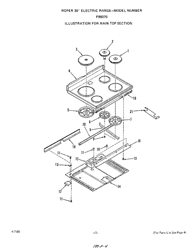 Diagram for F9807W0