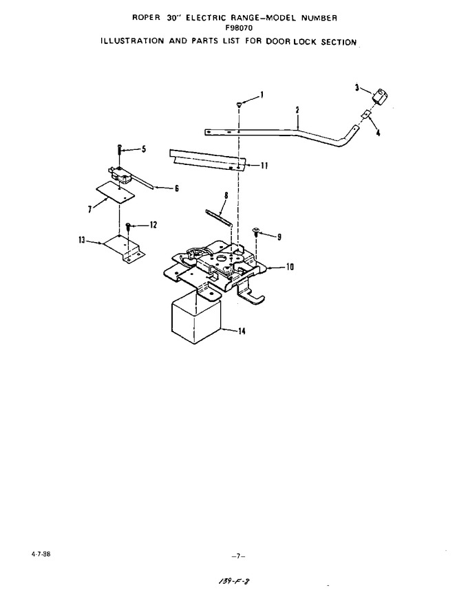 Diagram for F9807W0