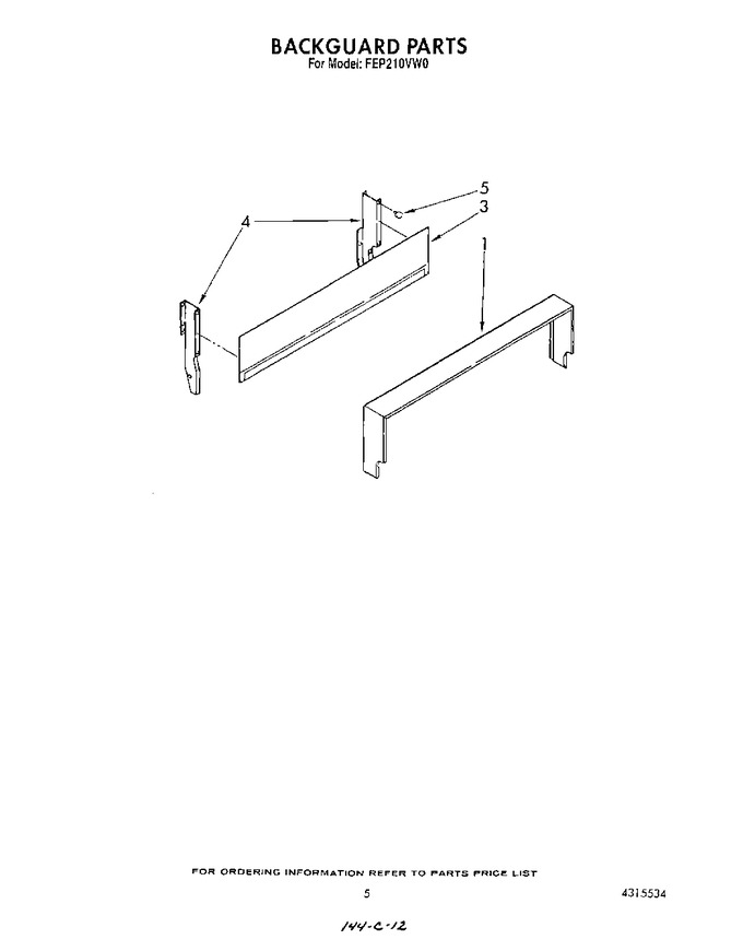 Diagram for FEP210VL0