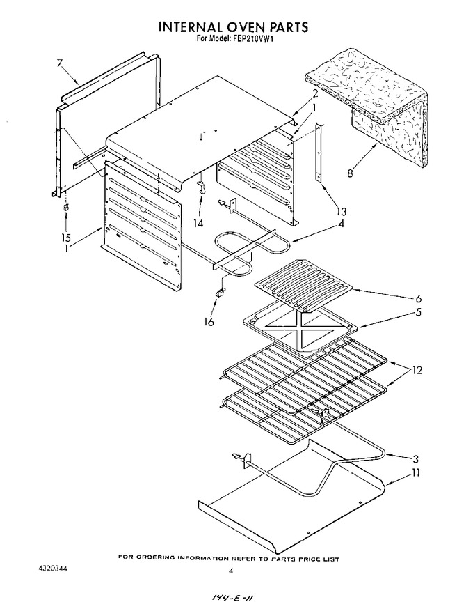 Diagram for FEP210VW1