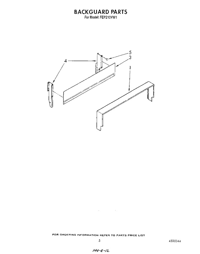 Diagram for FEP210VW1