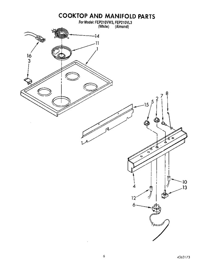 Diagram for FEP210VL3