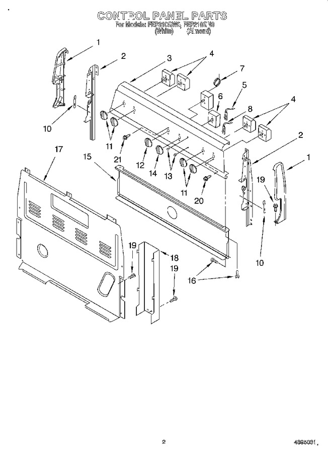 Diagram for FEP310GW0