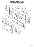 Diagram for 02 - Control Panel Parts