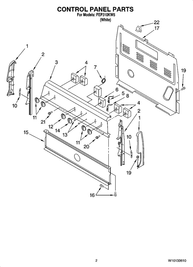 Diagram for FEP310KW5