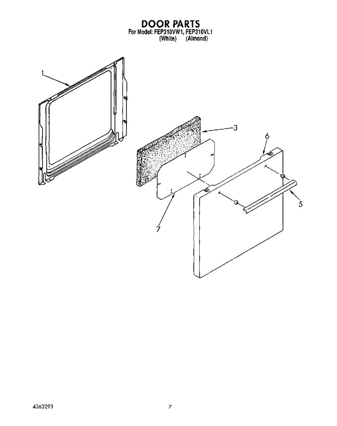 Diagram for FEP310VL1