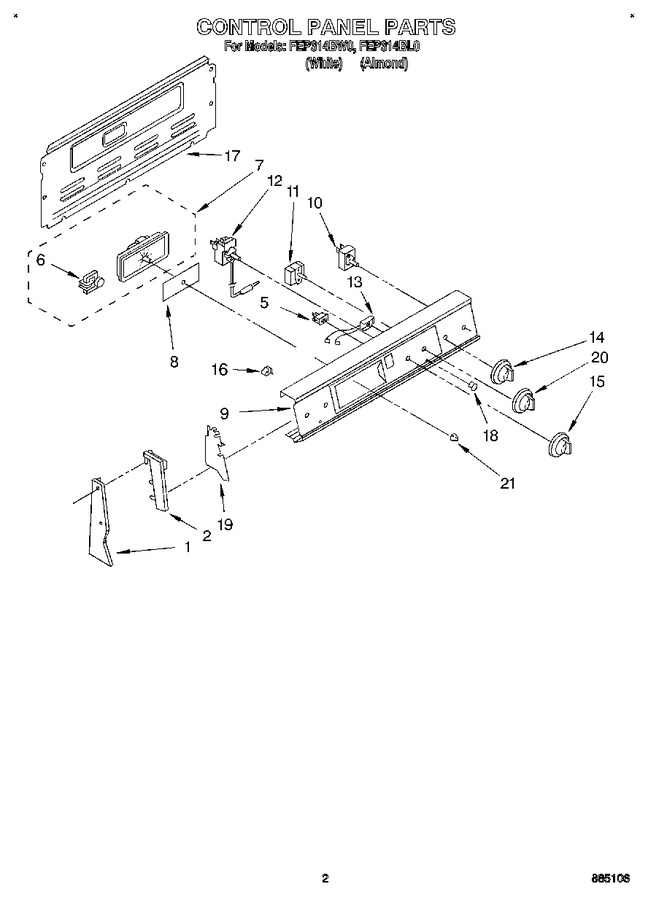 Diagram for FEP314BW0