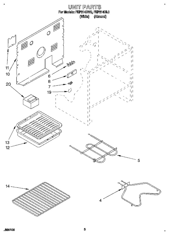 Diagram for FEP314BW0