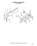 Diagram for 05 - Control Panel, Lit/optional