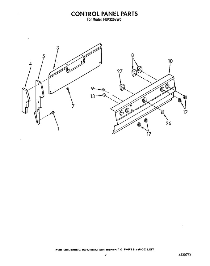 Diagram for FEP320VW0