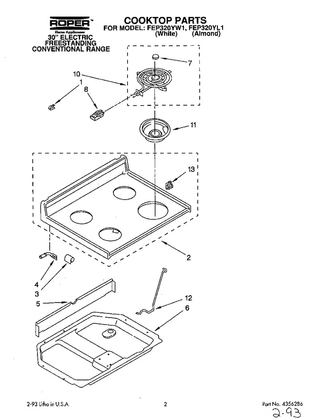 Diagram for FEP320YW1